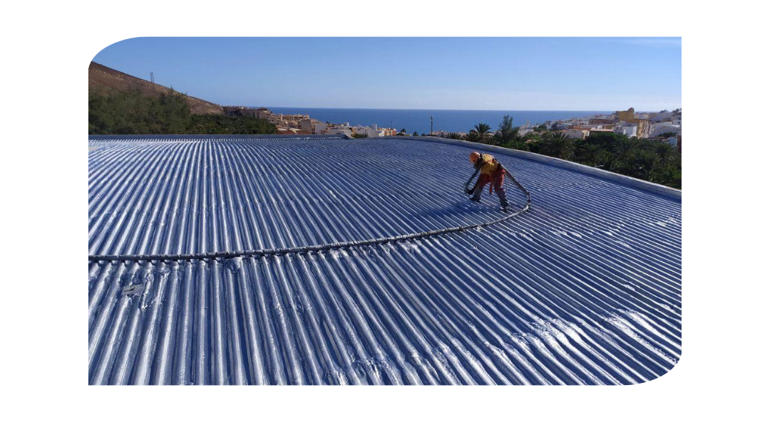 Obras en techo - Tenerife